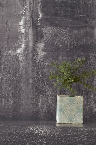 Metal Oxidation Gray Wallpaper